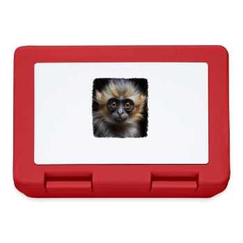 Gibbons realistic Gibbon - Lunchbox - red - Front