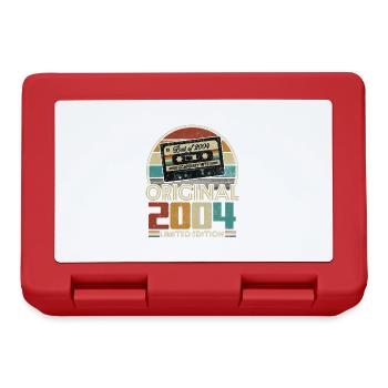 Original 2004 20e Anniversaire Cadeau Vintage - Boîte à goûter - rouge - Devant