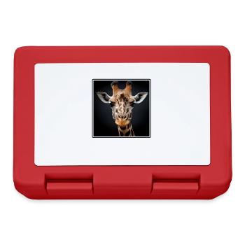 Giraffes realistic Giraffe - Lunchbox - red - Front