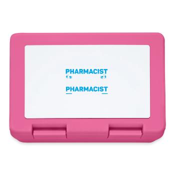 Diplôme de Pharmacien Médecine Pharmacie - Boîte à goûter - rose - Devant