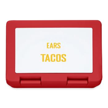Audiology Audiologists - Lunchbox - red - Front
