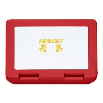 Audiology Audiologists - Lunchbox - red - Front