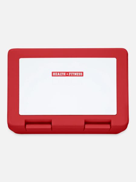 Personal Trainer Coach Gym Workout Fitnesstrainer - Brotdose - Rot
