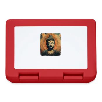 Bouddhisme Yoga Bouddhiste Zen Méditation Bouddha - Boîte à goûter - rouge - Devant