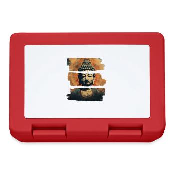 Buddhism Yoga Buddhist Zen Meditation Buddha - Lunchbox - red - Front