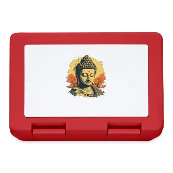 Bouddhisme Yoga Bouddhiste Zen Méditation Bouddha - Boîte à goûter - rouge - Devant