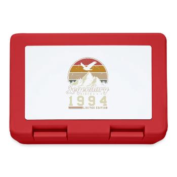 Légendaire depuis 1994 Vintage cadeau d’anniversaire - Boîte à goûter - rouge - Devant