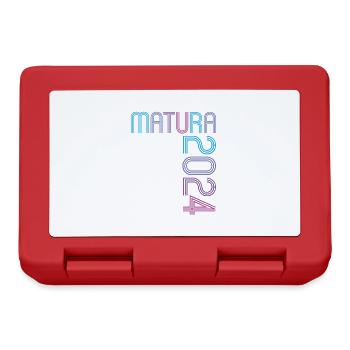Matura Young Girls Women and Men Matura 2024 - Lunchbox - red - Front