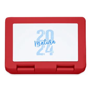 Matura Young Girls Women and Men Matura 2024 - Lunchbox - red - Front