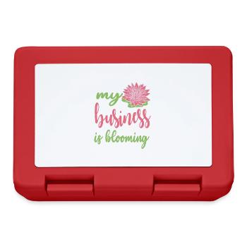 Floral Designer Floristry Florist Florist - Lunchbox - red - Front