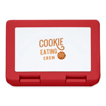 Cuisson Jeu de mots Cuire Cuisinier Chef Boulanger - Boîte à goûter - rouge - Devant