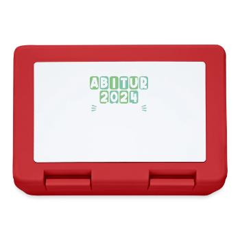 Abitur Young Girls Abi Abitur 2024 - Lunchbox - red - Front