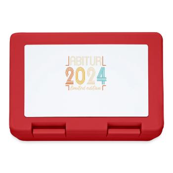 Abitur Young Girls Abitur Abitur 2024 - Lunchbox - red - Front