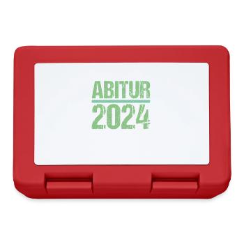 Abitur Jeunes Filles Abi Abitur 2024 - Boîte à goûter - rouge - Devant