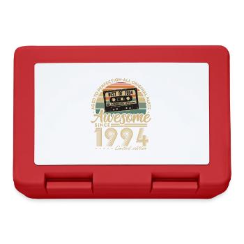 Jahrgang 1994 Geburtstagsgeschenk Geboren 1994 - Brotdose - Rot - Vorne