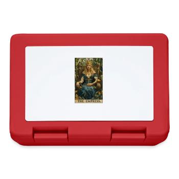 Carte de Tarot L’Impératrice Le Souverain - Boîte à goûter - rouge - Devant