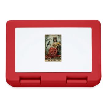 Carte de Tarot L’Impératrice Le Souverain - Boîte à goûter - rouge - Devant