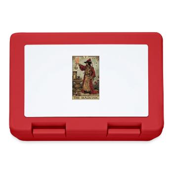 Tarot Card The Magician The Magician - Lunchbox - red - Front