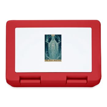 Carte de Tarot La Grande Prêtresse La Grande Prêtresse - Boîte à goûter - rouge - Devant