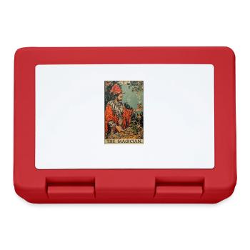 Tarot Card The Magician The Magician - Lunchbox - red - Front