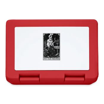 Carte de Tarot La Grande Prêtresse La Grande Prêtresse - Boîte à goûter - rouge - Devant