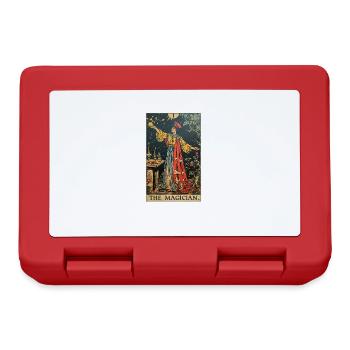 Tarot Card The Magician The Magician - Lunchbox - red - Front