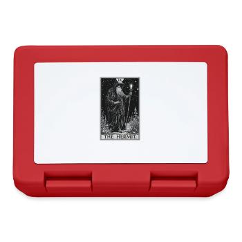 Carte de Tarot Carte de Tarot L’Ermite L’Ermite - Boîte à goûter - rouge - Devant