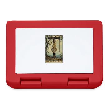 Cartes de tarot Carte de tarot Le Pendu - Boîte à goûter - rouge - Devant
