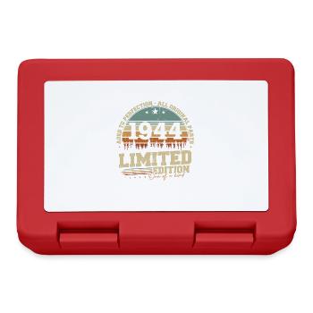 1944 Vintage Retro Vintage Birthday Gift - Lunchbox - red - Front