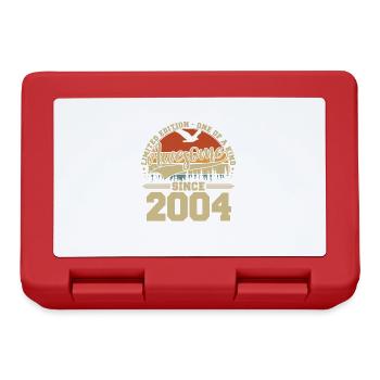 Awesome Since 2004 - Jahrgang Geburtstag Geschenk - Brotdose - Rot - Vorne