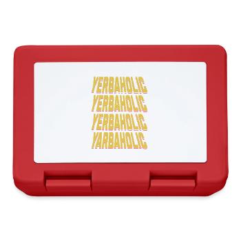 Yerbaholic Yerba Mate Argentinian Pride Tea Lover - Lunchbox - red - Front