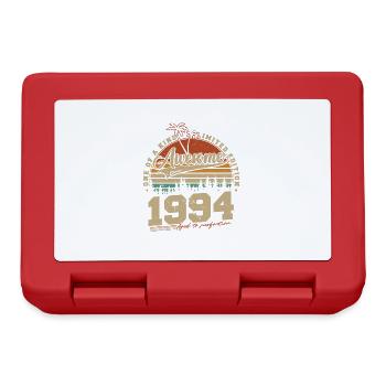 Vintage 1994 Vintage cadeau d’anniversaire rétro - Boîte à goûter - rouge - Devant