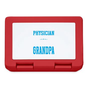 Arzt Spruch Med School Pa Student Physician - Brotdose - Rot - Vorne