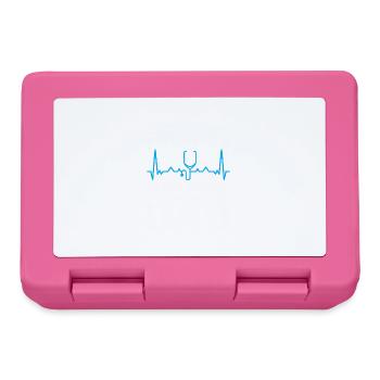 Médecin Disant École De Médecine Pa Étudiant Médecin - Boîte à goûter - rose - Devant