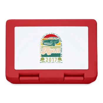 April 2017, April 2017, April 2017. - Lunchbox - red - Front