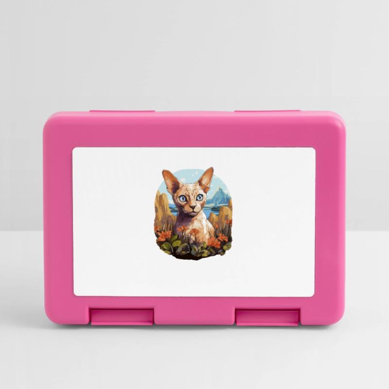 Devon Rex Kitten Devon Rex Cat Lunchbox