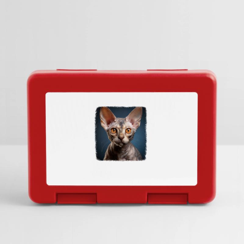 Devon Rex Kätzchen Devon Rex Katze Brotdose