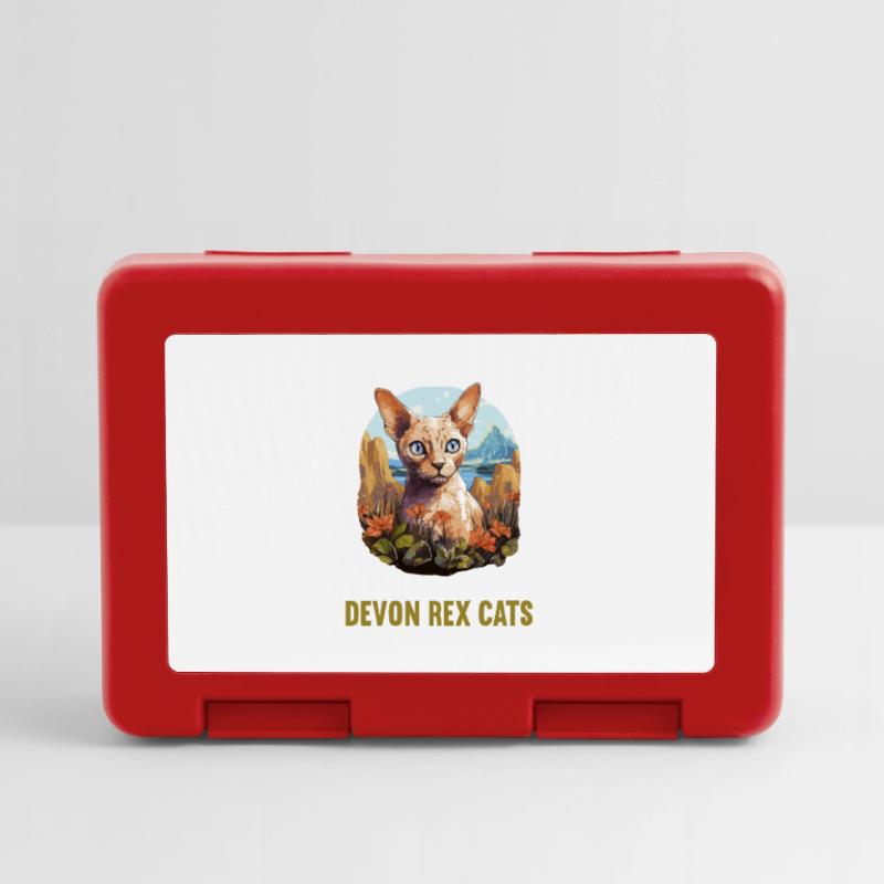 Devon Rex Kitten Devon Rex Cat Lunchbox