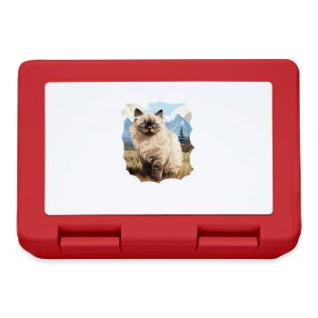 Chat de l’Himalaya Colourpoint Katze - Boîte à goûter - rouge - Devant