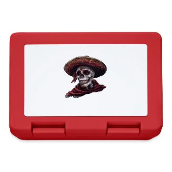 Cinco de Mayo Zombie: Horror in Mexico - Lunchbox - red - Front
