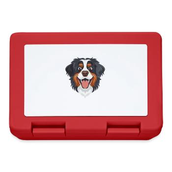 Bernedoole | Cartoon Artwork - Brotdose - Rot - Vorne