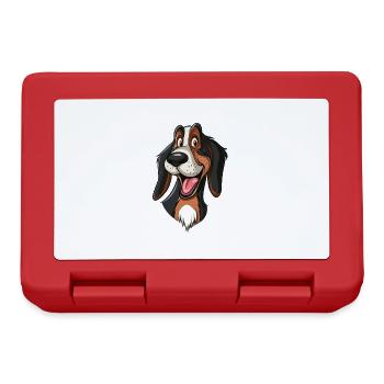 Chien d'Artois | Französische Schäferhund - Brotdose - Rot - Vorne