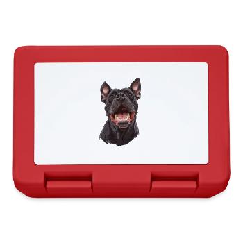 Cane Corso Italiano Dogue Allemand | Caricature - Boîte à goûter - rouge - Devant