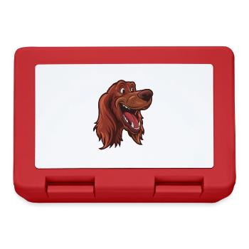 Irish Setter | Cartoon Artwork - Lunchbox - red - Front