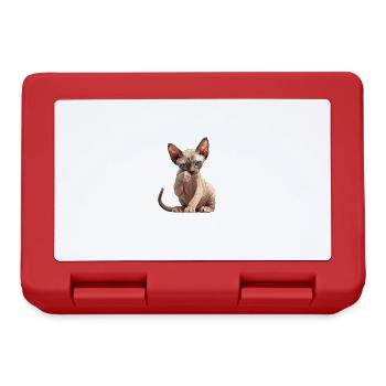 Sphynx Kätzchen Sphynx Katze - Brotdose - Rot - Vorne