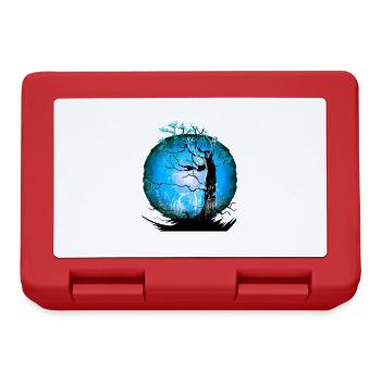 Tree, Nature, Deer, Deer, Forest Animals, Wild Roebuck - Lunchbox - red - Front