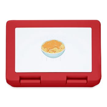 Mac And Cheese Macaroni - Lunchbox - red - Front