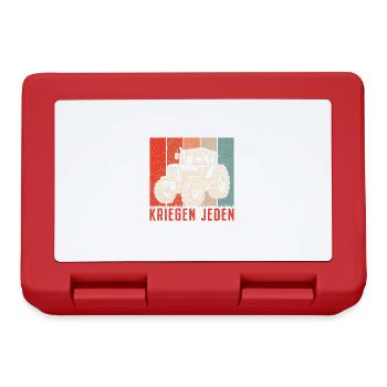 Village Children Village Children Country Children Statement Farmers - Lunchbox - red - Front