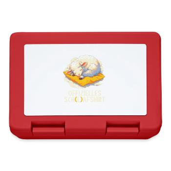 Official Sheep Shirt Official Sleep Shirt - Lunchbox - red - Front