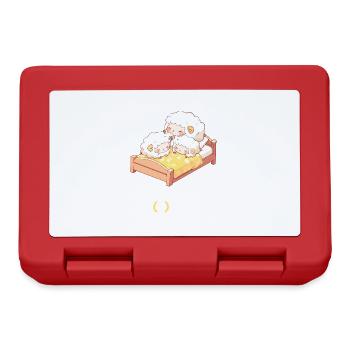 Official Sheep Shirt Official Sleep Shirt - Lunchbox - red - Front